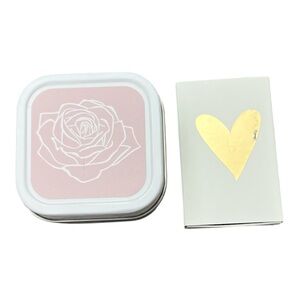 Floral Tin Candle & Matches Set